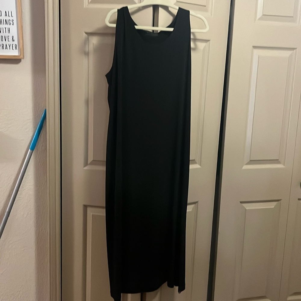 Long black dress extra large